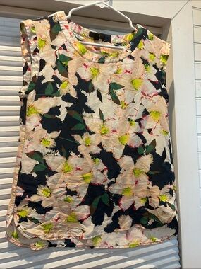 J.Crew Silk Floral Tank | Size 4
